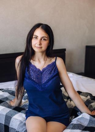 Комплект для сну, піжама,халат,