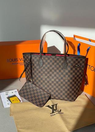 Шопер в стилі louis vuitton neverfull lv луї віттон