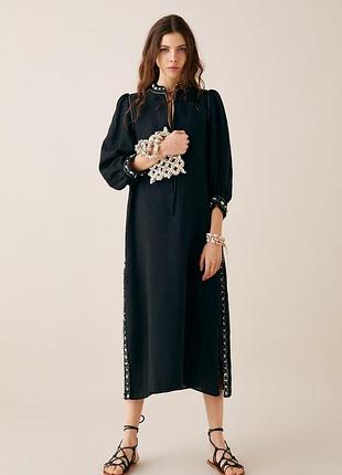 Плаття zara льон