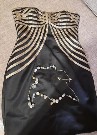 Атласне плаття lipsy 6 розмір