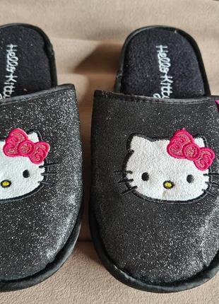Підліткові тапочки sanrio hello kitty для дівчинки2 фото