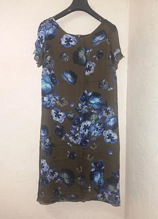 Сукня шовк 100%, плаття італія 222