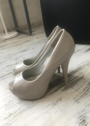 Туфли на платформе, стелька 24-24,3 см