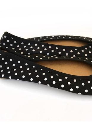 Балетки горох