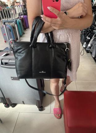 Кожаная сумочка кроссбоди сумочка на плечо италия4 фото