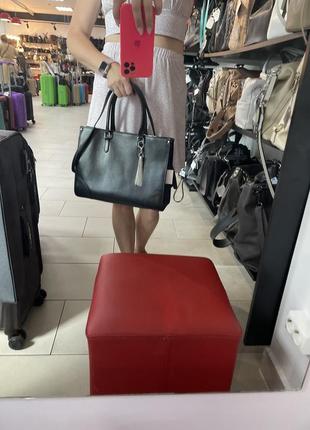 Кожаная сумочка кроссбоди сумочка на плечо италия5 фото