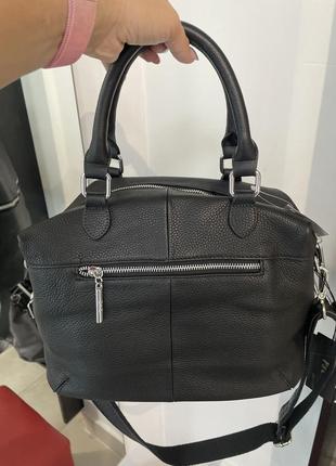 Кожаная сумочка кроссбоди сумочка на плечо италия2 фото