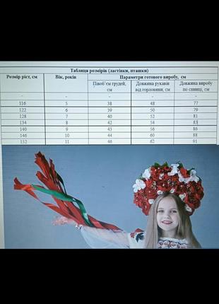 Сукня вишита для дівчинки вышитое платье на 1 сентября на 1 вересня