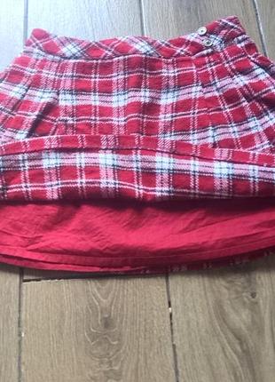Тепла спідниця в клітку 2