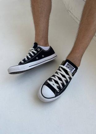 Converse low black classic 36-444 фото