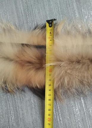 Меховой воротник.натуральный.