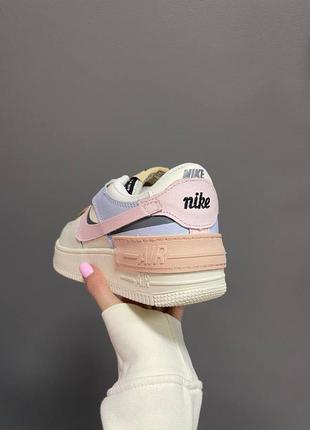 Кросівки nike air force 1 shadow pink glaze3 фото