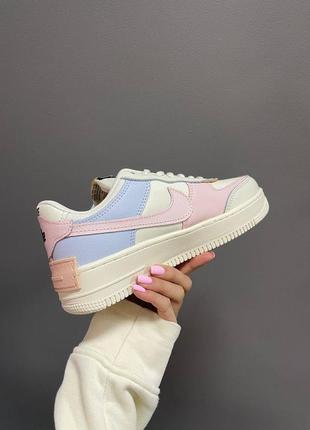 Кросівки nike air force 1 shadow pink glaze4 фото