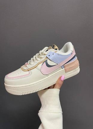 Кросівки nike air force 1 shadow pink glaze1 фото