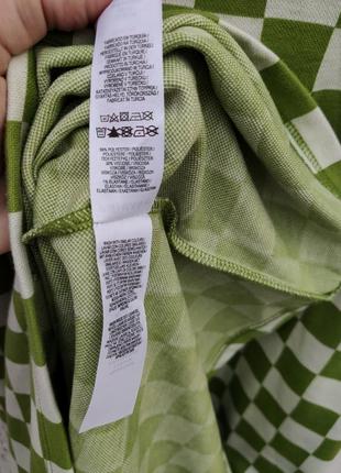 Primark стильний довгий трикотажний сарафан в клітку5 фото
