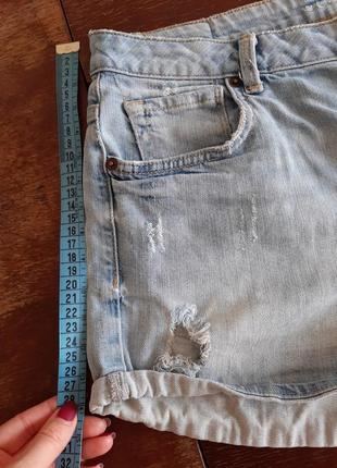 Шорти шорты джинс деним голубой4 фото