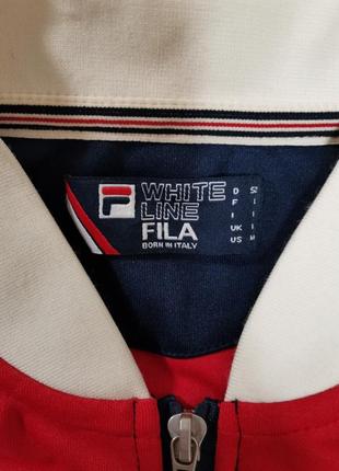 Fila vintage мужская спортивная тренировочная кофта на змейке олимпийка мастерка винтаж5 фото