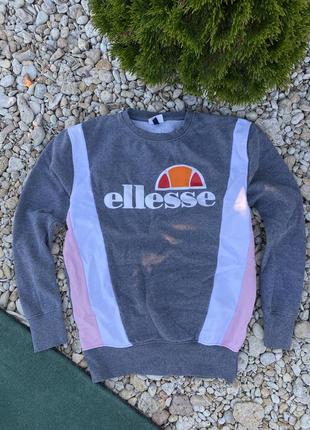 Оригінальний Жіночий світшот ellesse з великим лого