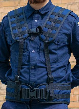 📒📘 есть наложка! 🔔📣 разгрузка рпс ременно-поясная система темно синий 💛💙