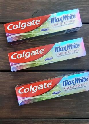 Зубная паста colgate max white