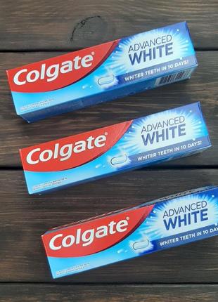 Зубная паста colgate advansed white