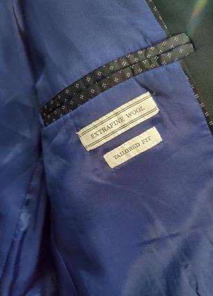 Костюм двубортный zara джентльмен пиджак брюки6 фото