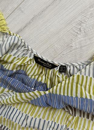 Massimo dutti шовкова майка