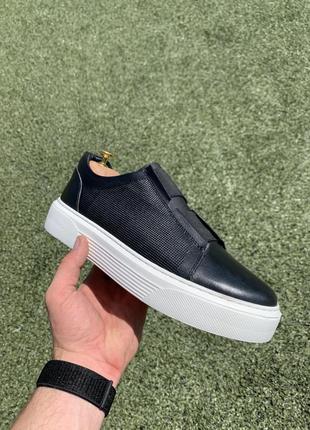 Кеди чолові чорні 3