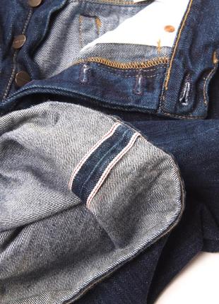Сині джинсові шорти carhartt selvedge shorts4 фото