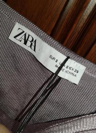 Вишуканий топ з рюшами zara6 фото