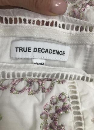 Сукня true decadence шикарну мереживну4 фото