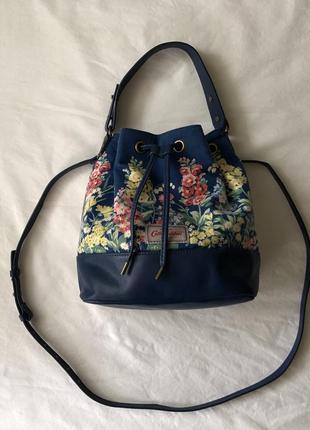 Сумка зі шкіри та текстилю cath kidston.