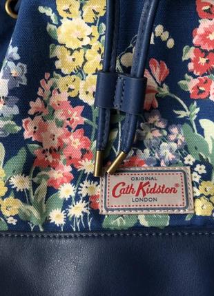 Сумка из кожи и текстиля cath kidston.3 фото