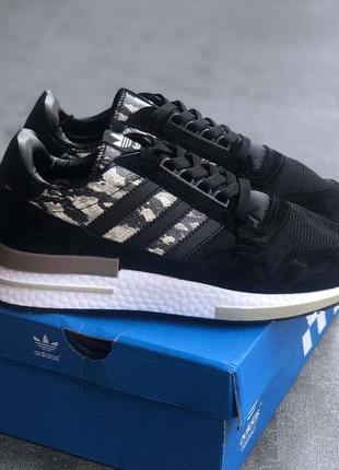 Кросівки adidas zx 500 rm black camo