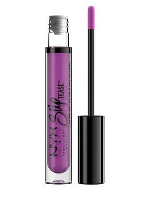 Масло для губ nyx professional makeup slip tease full color lip oil