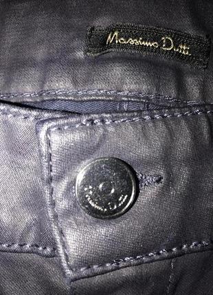 Massimo dutti-джинсы скинни с пропиткой вощённые! р.-385 фото