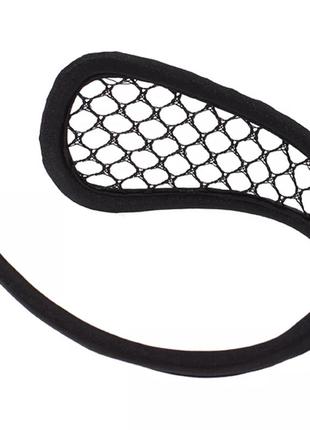 Трусы без лямок в сеточку черные - размер универсальный, спандекс