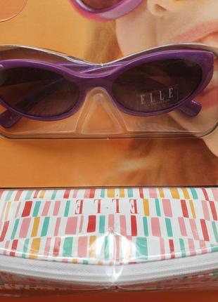 Сонцезахисні окуляри дитячі elle дівчинці 3-4-5-6л та чохол4 фото