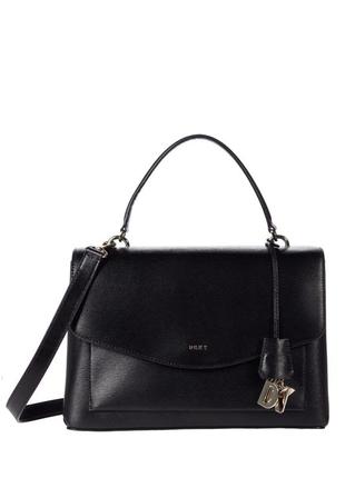 Сумка шкіряна dkny lex leather satchel bag r91d3a60 оригінал