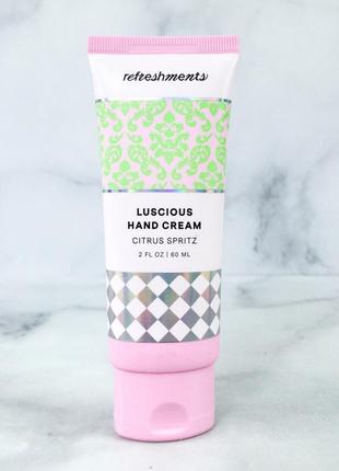 Крем для рук refreshments luscious hand cream