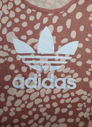 Adidas originals trefoil майка трикотажна джерсі з великим логотипом4 фото