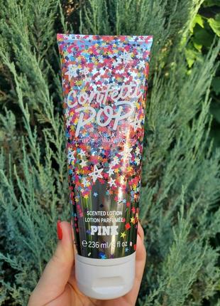 Крем для рук лосьйон для тіла victoria's secret вікторія сікрет молочко confetti pop