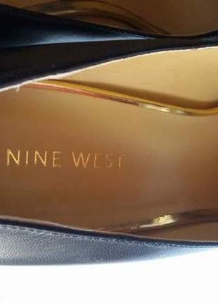 Кожаные туфли nine west5 фото