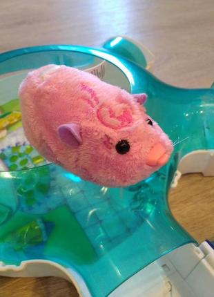 Великий ігровий набір інтерактивний хом'як zhu zhu pets з будиночком, тунелем.7 фото