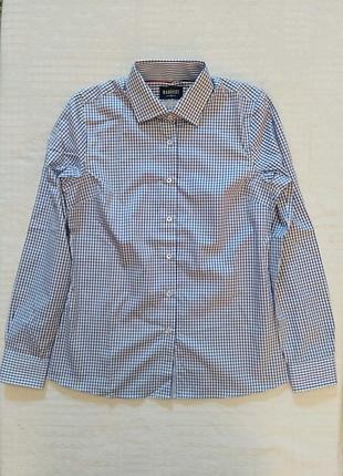 Сорочка клітинка віши , нова, з біркою, синьо біла, від harvest