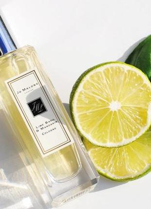 Jo malone lime basil and mandarin💥оригинал распив аромата лайм базилик и мандарин4 фото