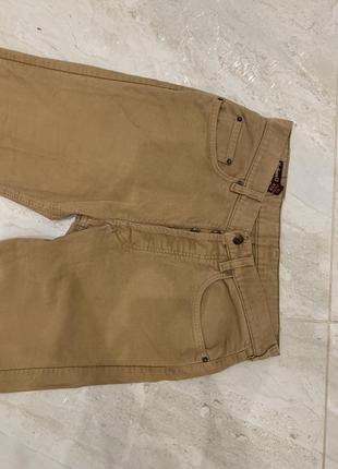 Штани брюки джинси marlboro classics вінтажні бежеві чоловічі10 фото