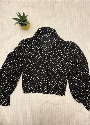 Коротка сорочка boohoo,горошок