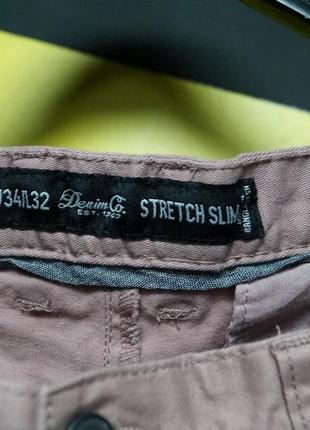 Зауженные брюки чиносы (stretch slim)2 фото