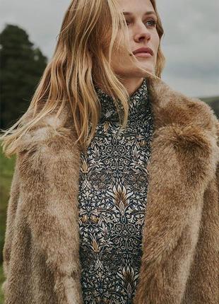 Блузка в цветочный принт morris & co распродажа